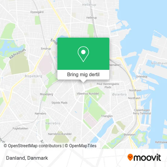 Danland kort
