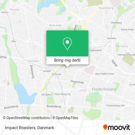Impact Roasters kort