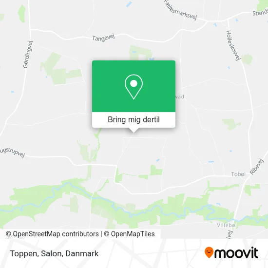 Toppen, Salon kort