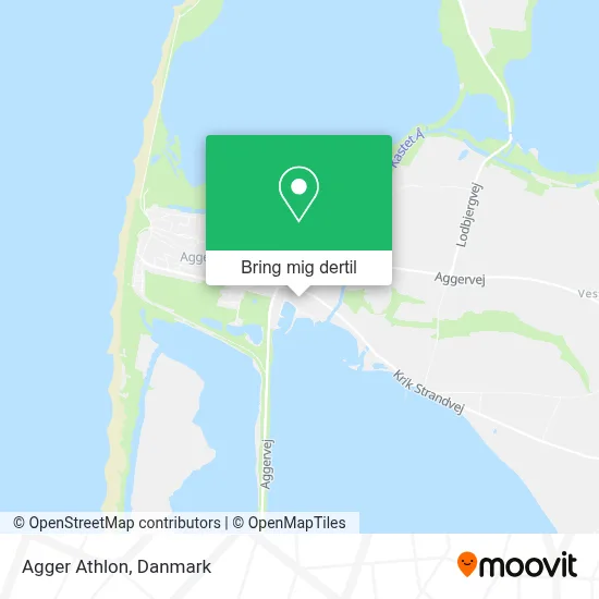 Agger Athlon kort