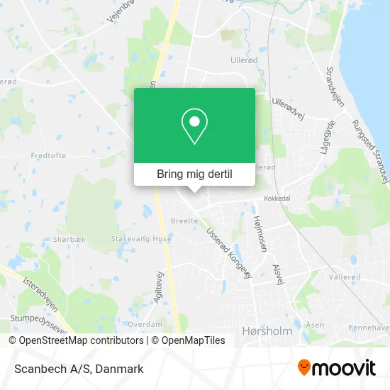 Scanbech A/S kort