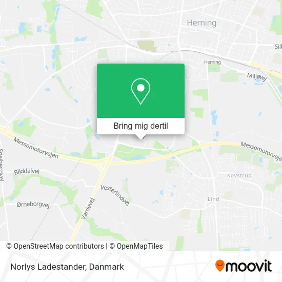 Norlys Ladestander kort