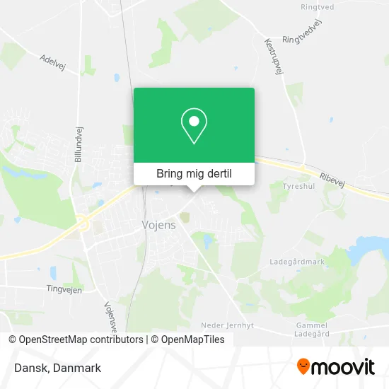 Dansk kort