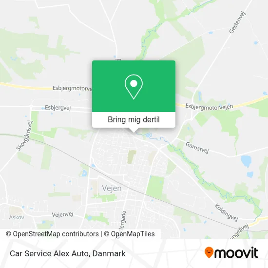 Car Service Alex Auto kort