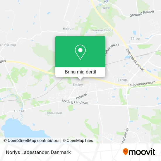 Norlys Ladestander kort