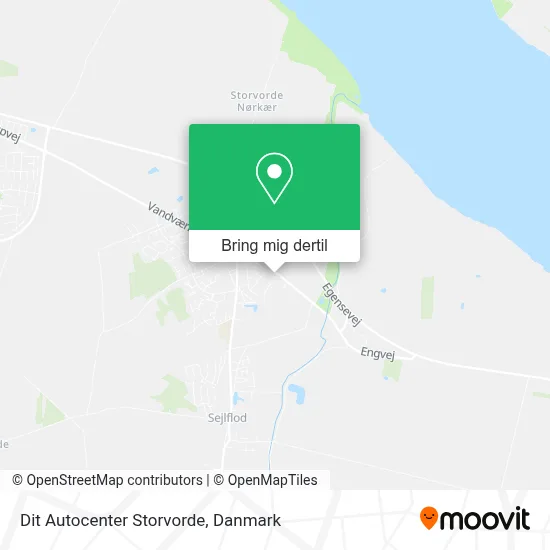 Dit Autocenter Storvorde kort