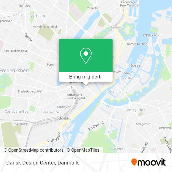 Dansk Design Center kort