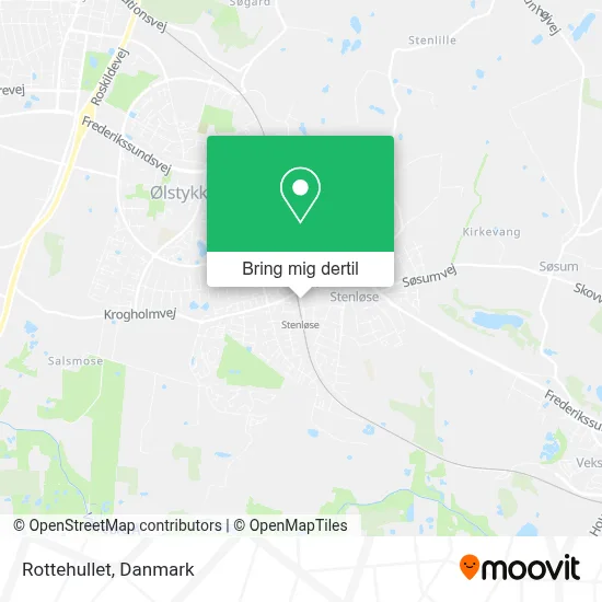 Rottehullet kort