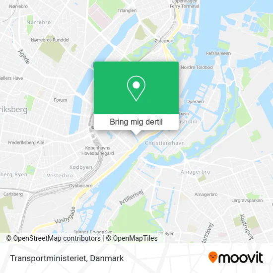 Transportministeriet kort
