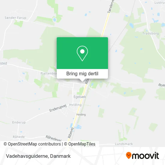 Vadehavsguiderne kort