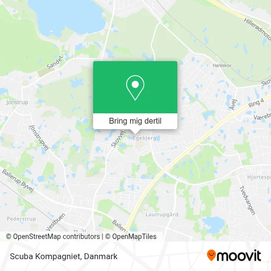 Scuba Kompagniet kort