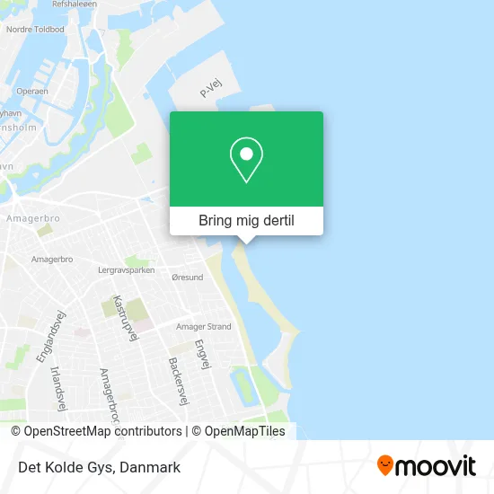 Det Kolde Gys kort