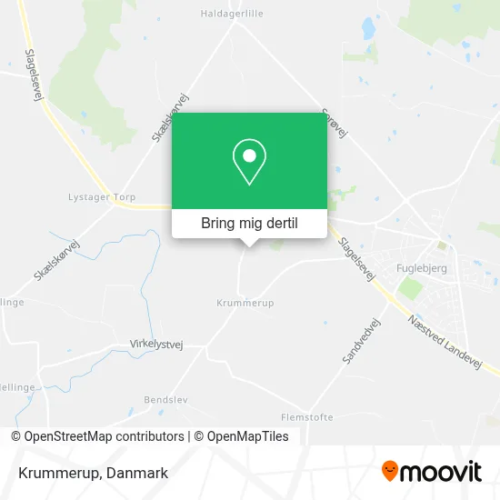 Krummerup kort