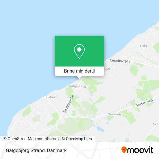 Galgebjerg Strand kort