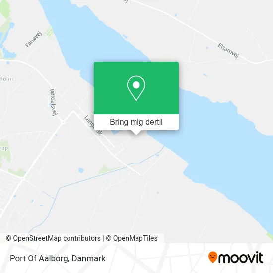 Port Of Aalborg kort