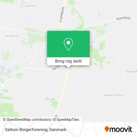 Saltum Borgerforening kort