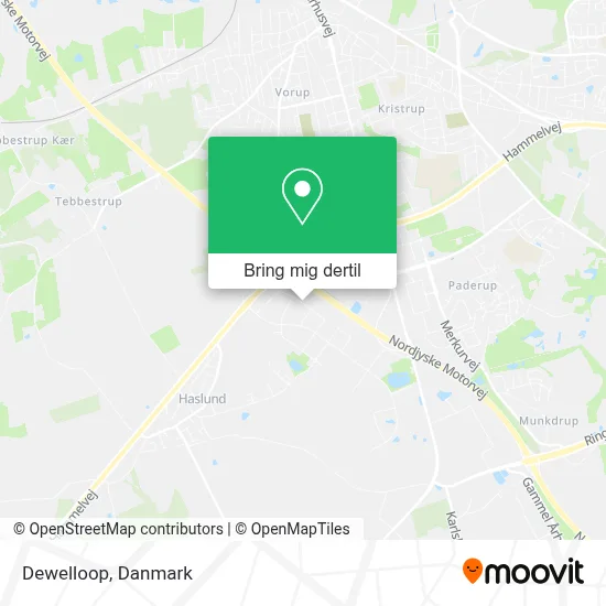 Dewelloop kort