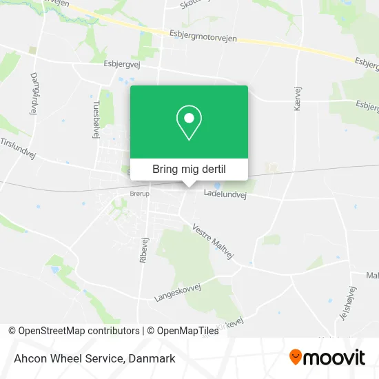 Ahcon Wheel Service kort