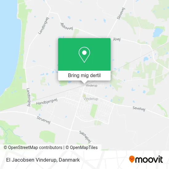 El Jacobsen Vinderup kort