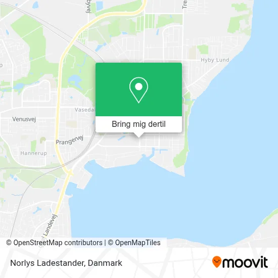 Norlys Ladestander kort