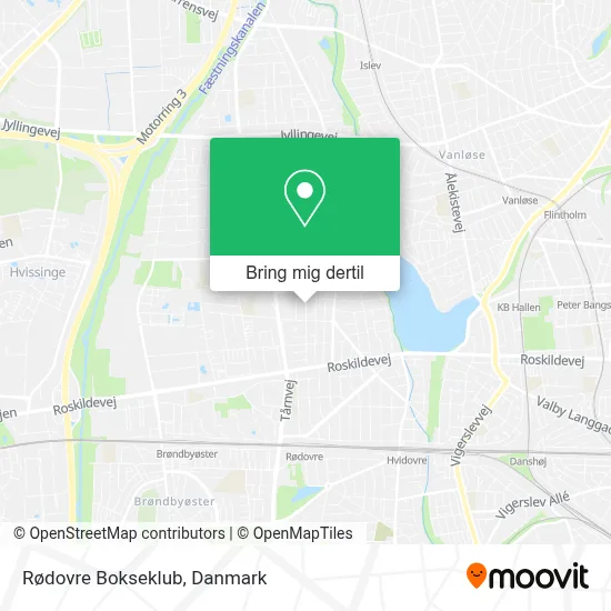 Rødovre Bokseklub kort