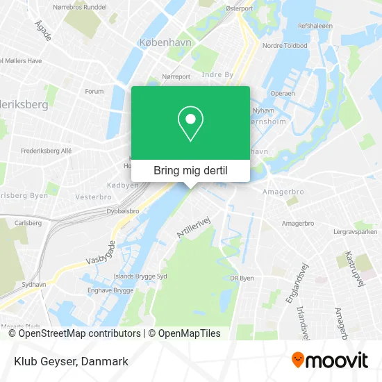 Klub Geyser kort