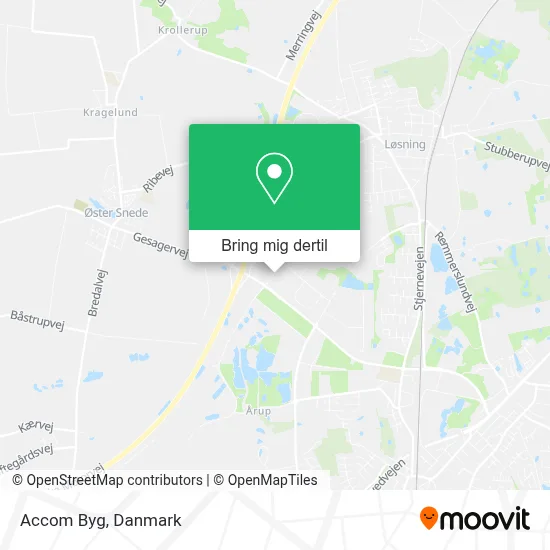 Accom Byg kort