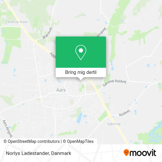 Norlys Ladestander kort