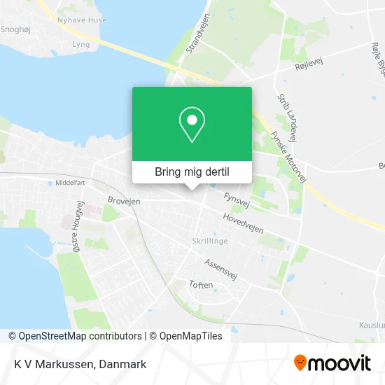 K V Markussen kort