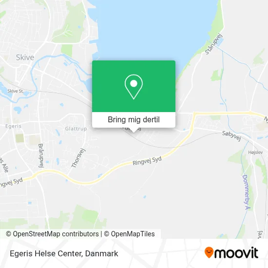 Egeris Helse Center kort