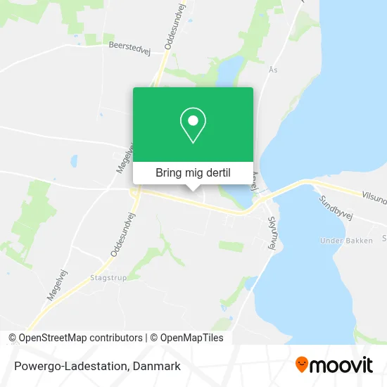 Powergo-Ladestation kort