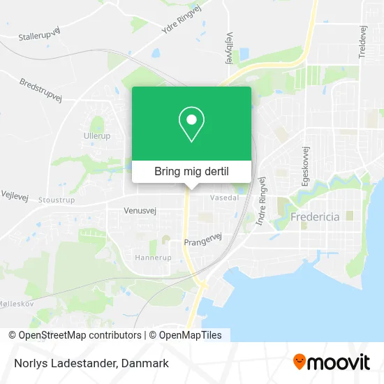 Norlys Ladestander kort