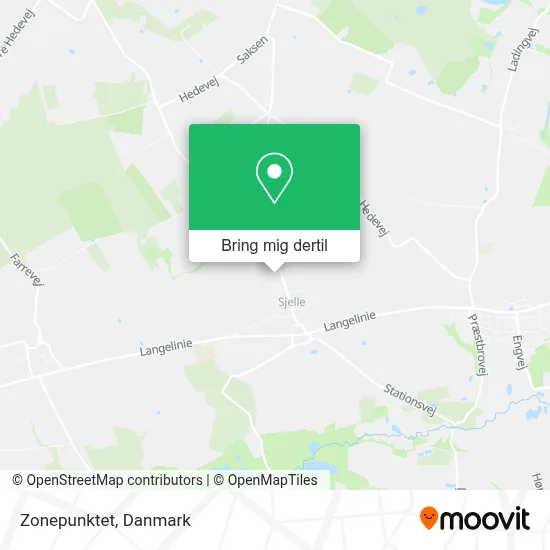 Zonepunktet kort