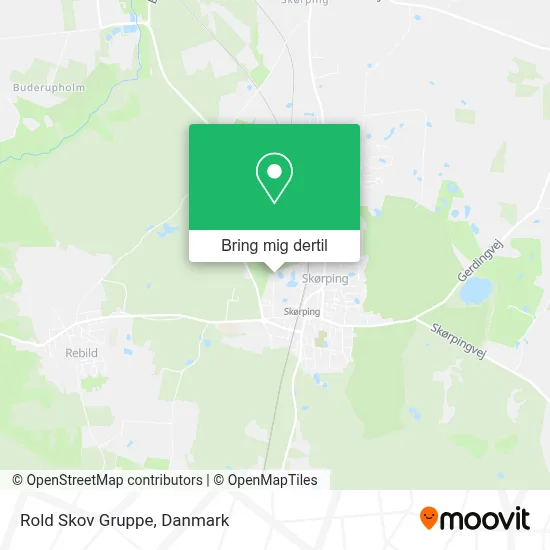Rold Skov Gruppe kort