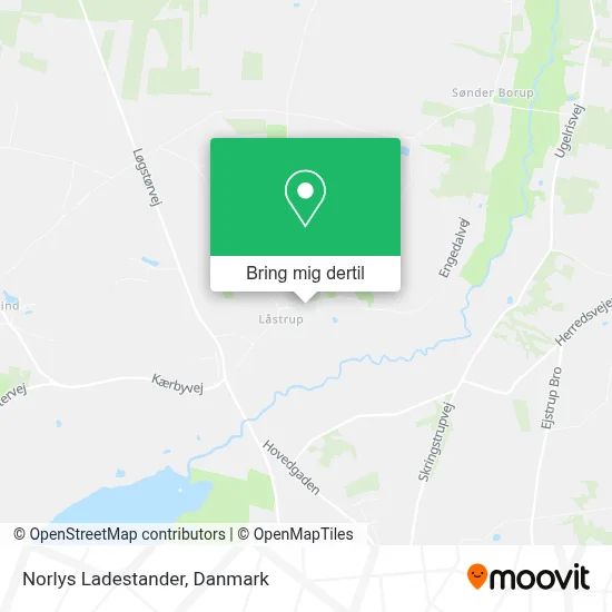 Norlys Ladestander kort