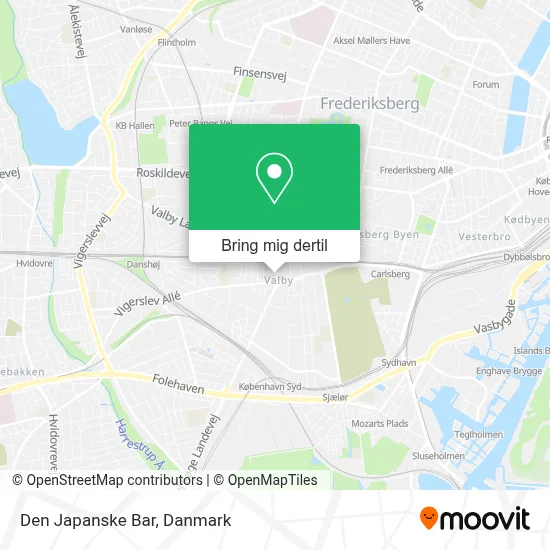 Den Japanske Bar kort