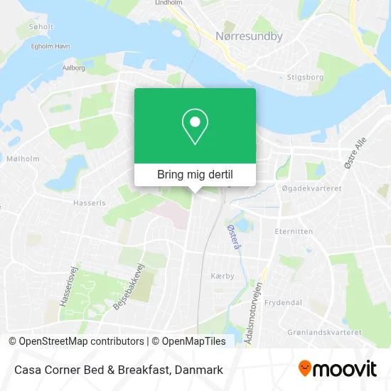 Casa Corner Bed & Breakfast kort