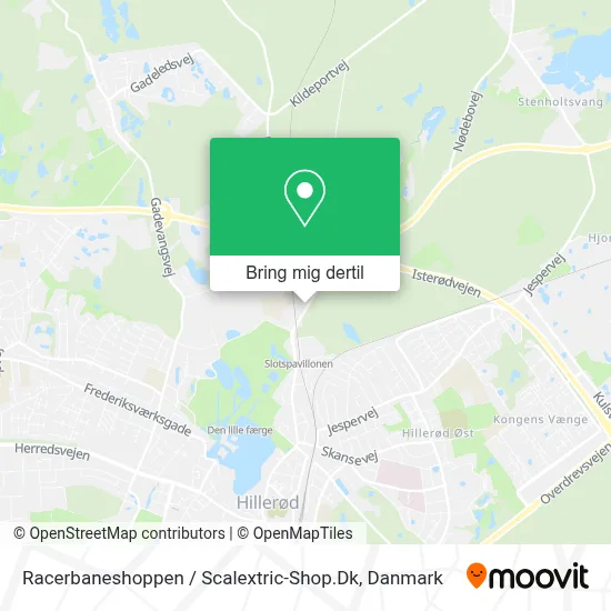 Racerbaneshoppen / Scalextric-Shop.Dk kort
