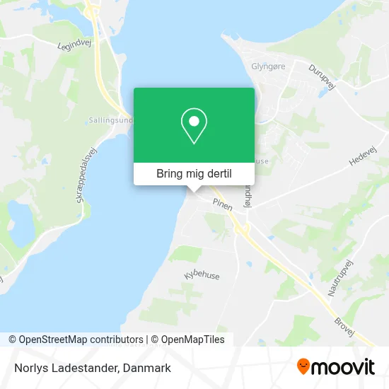 Norlys Ladestander kort