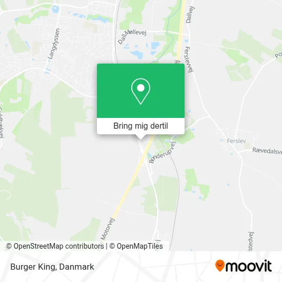 Burger King kort