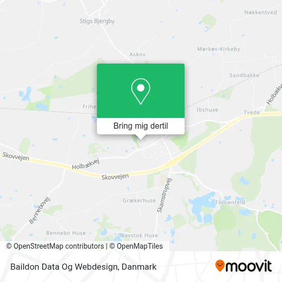 Baildon Data Og Webdesign kort