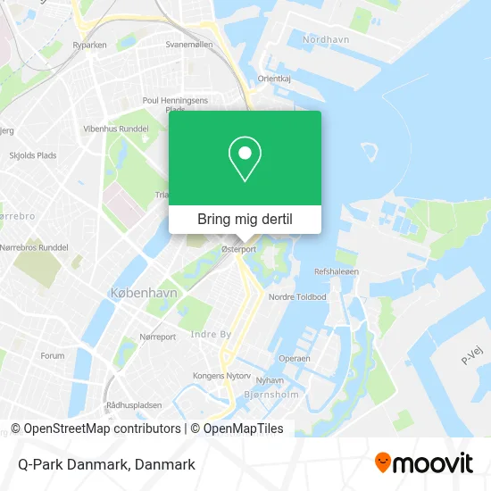 Q-Park Danmark kort