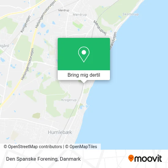 Den Spanske Forening kort