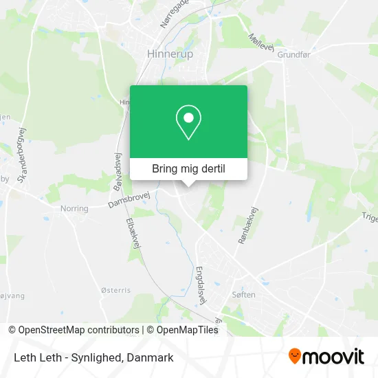 Leth Leth - Synlighed kort