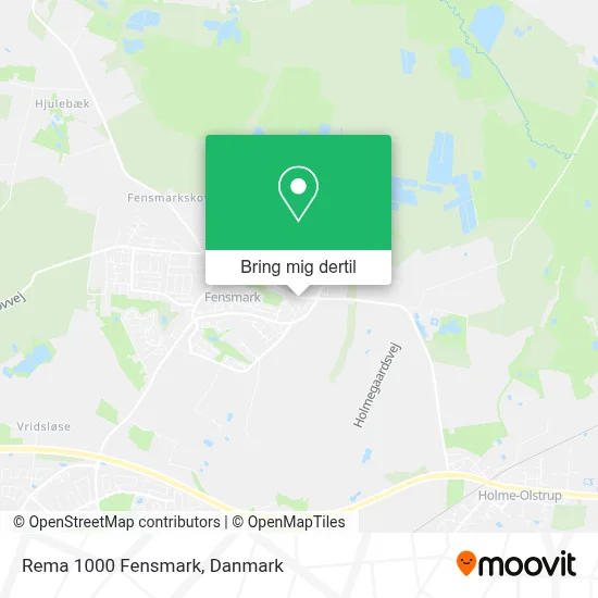 Rema 1000 Fensmark kort