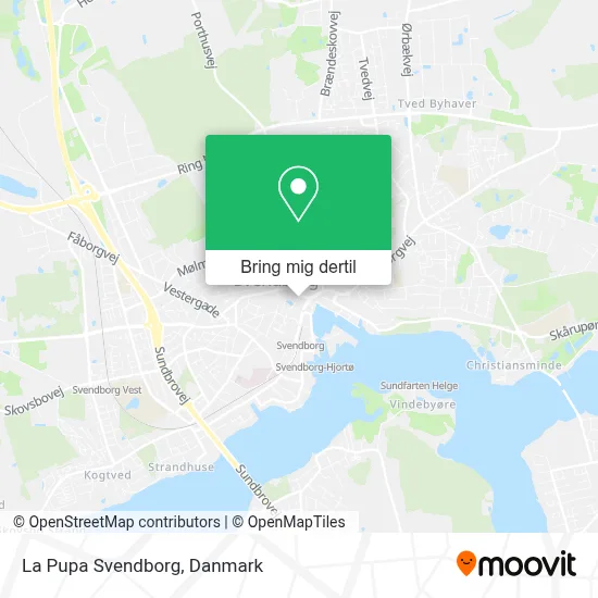 La Pupa Svendborg kort