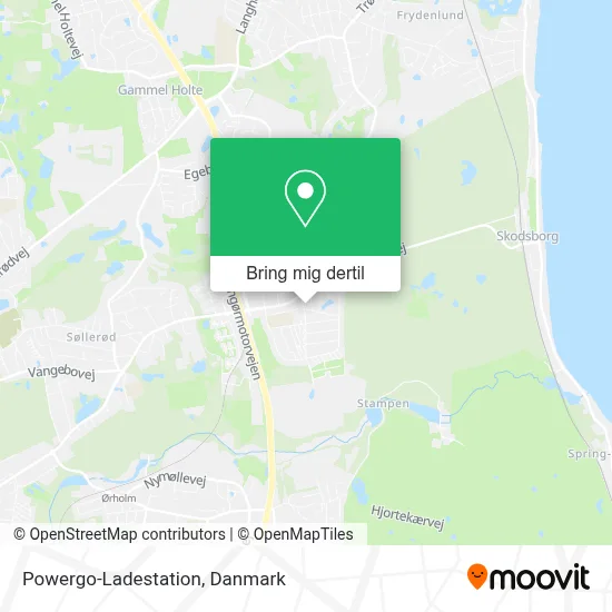 Powergo-Ladestation kort