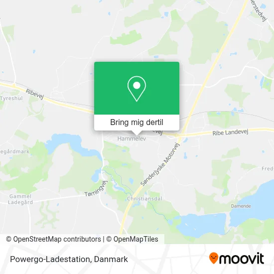 Powergo-Ladestation kort