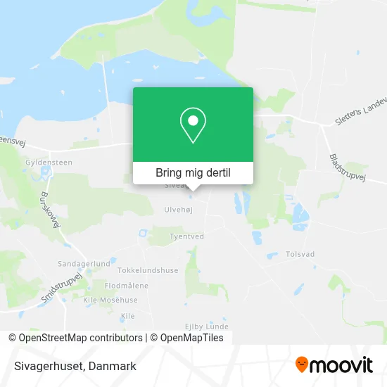 Sivagerhuset kort