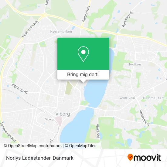 Norlys Ladestander kort
